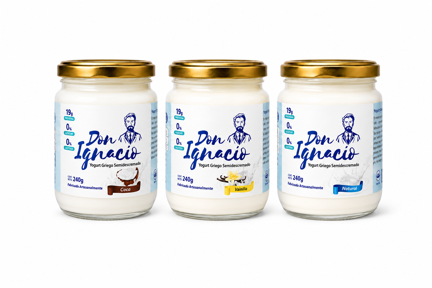Promo Yogur Griego Premium – Pack x 3(240g)- Delivery incluido