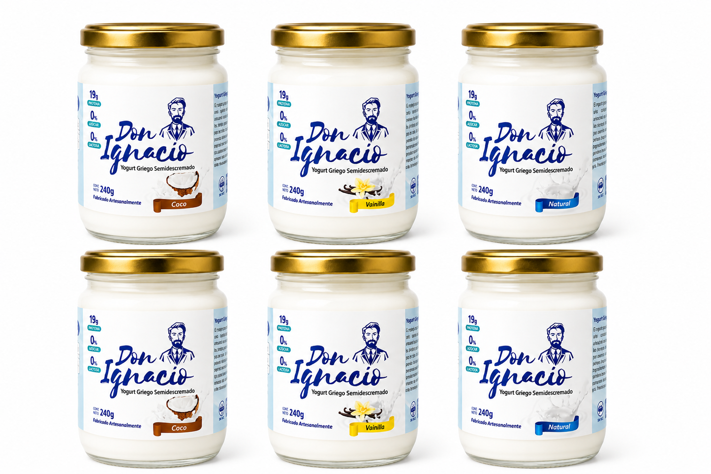 Promo Yogur Griego Premium – Pack x 6(240g)- Delivery incluido